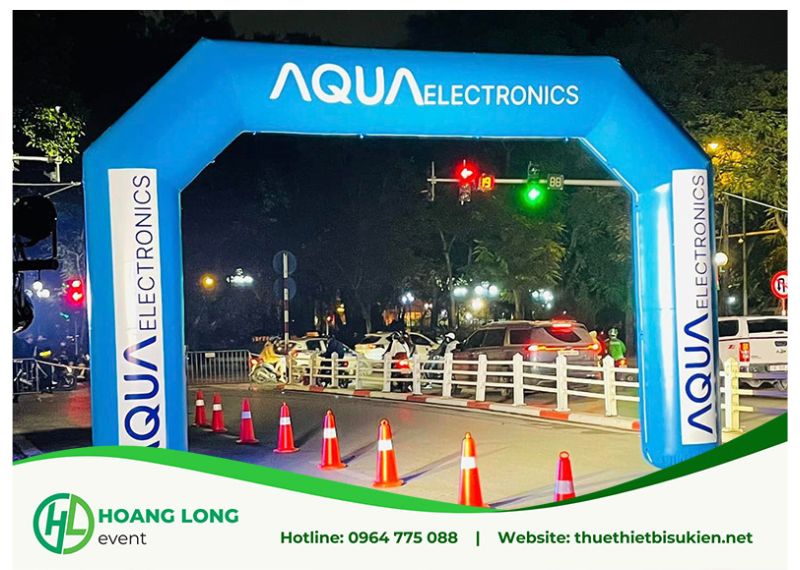 cổng hơi khai trương